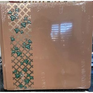 Creative Memories Foiled Welcome Home Caramel Album Cover 12x12 Brand New